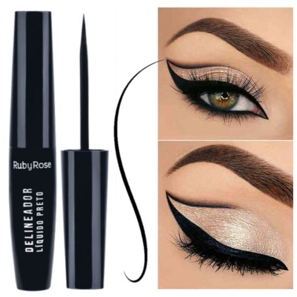 Delineador Ruby Rose Preto