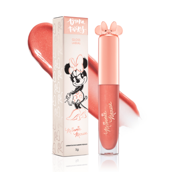 GLOSS LABIAL - MOVIE STAR - COLEÇÃO MINNIE MOUSE - BRUNA TAVARES