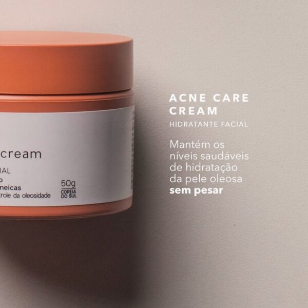 Cream Hidratante Facial com Ácido Salicílico - Acne Care Cream 50g - Imagem 3