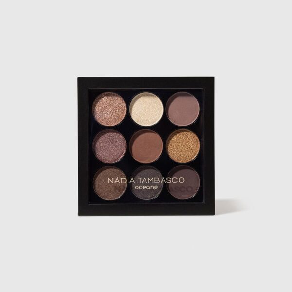 Paleta de Sombras Nádia Tambasco By Océane - To Go Basic 7,2g