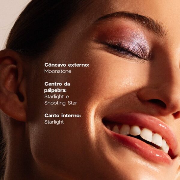 Paleta de Sombras - 4 Eyeshadow Palette Cosmic Océane Edition 4,5g - Imagem 3