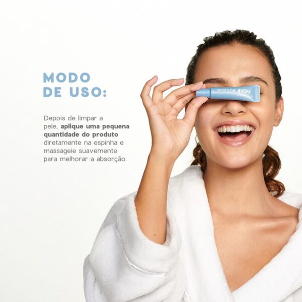 Gel Secativo para Espinhas com Ácido Glicólico - Acne Spot Gel 4you 10ml - Imagem 4