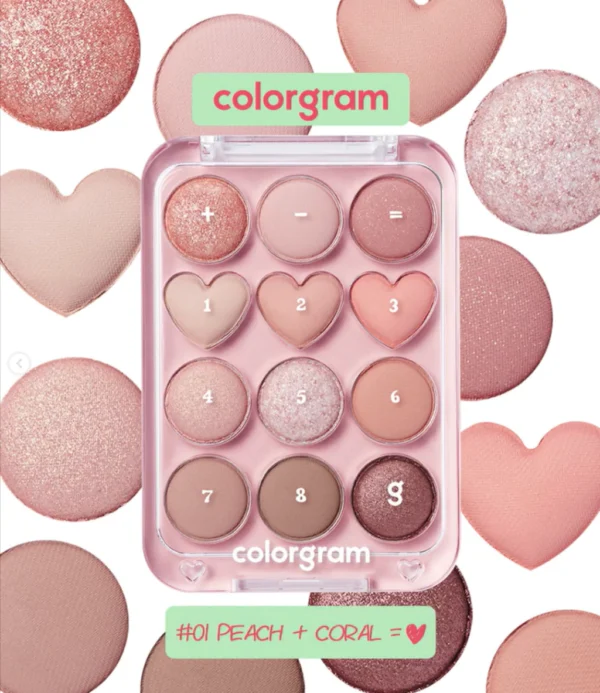 colorgram Paleta de Sombras PinPoint - Imagem 5