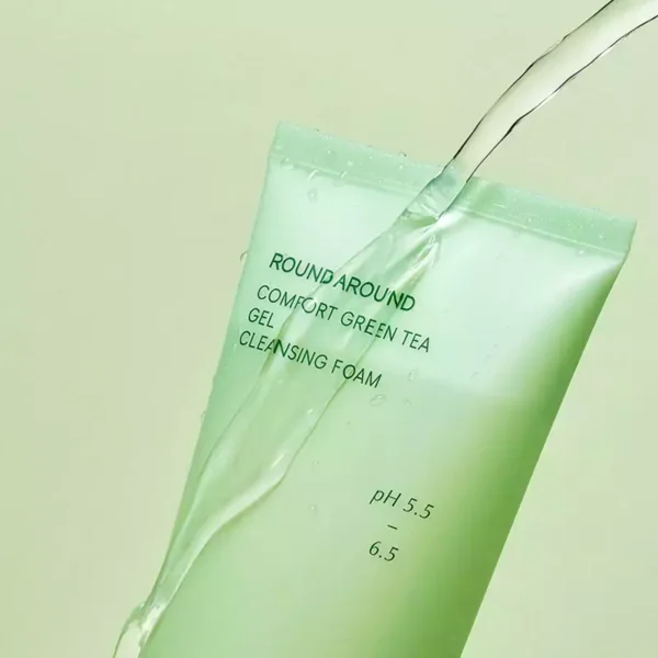 ROUND A'ROUND Gel de Limpeza de Chá Verde Comfort 200ml - Imagem 4