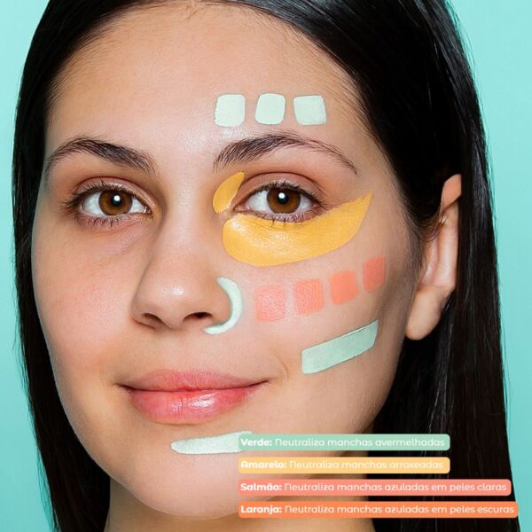 Corretivo Camuflagem – Amarelo - Vizzela - Imagem 3