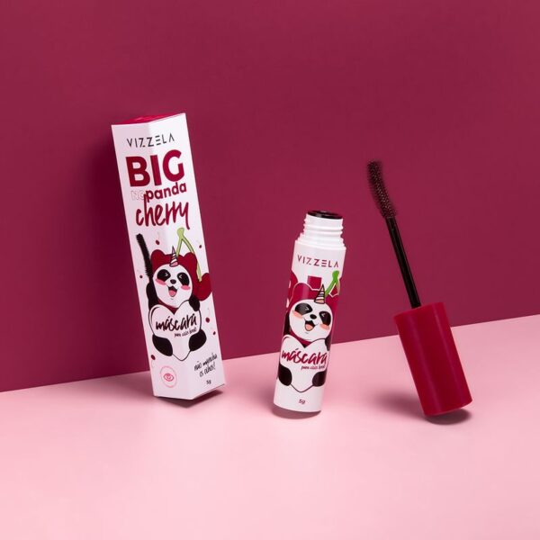 Máscara para Cílios Big No Panda Cherry - Bordô - Imagem 3