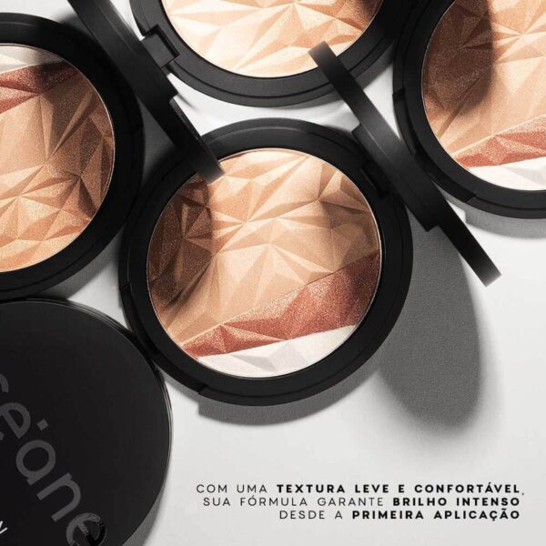 Iluminador Facial - Multicolor Powder Highlight Océane Edition 8g - Imagem 3