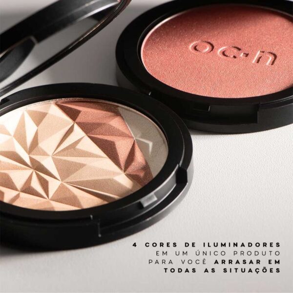 Iluminador Facial - Multicolor Powder Highlight Océane Edition 8g - Imagem 5