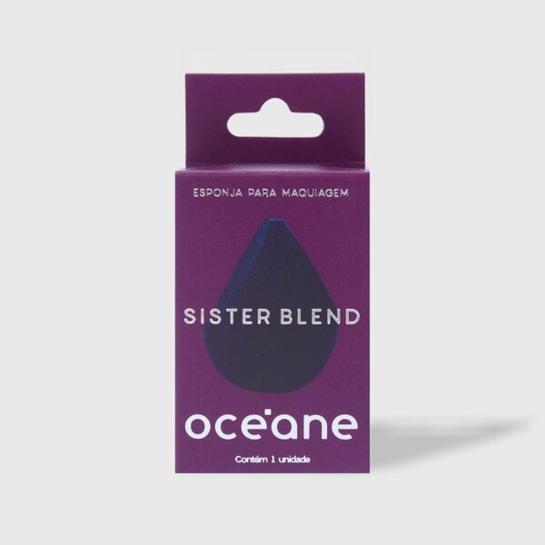 Esponja de Maquiagem - Sister Blend Azul Océane Purple