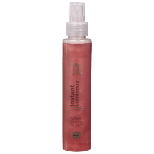 BRUMA FIXADORA INSTANT LUMINOUS ROSÉ - NINA MAKEUP