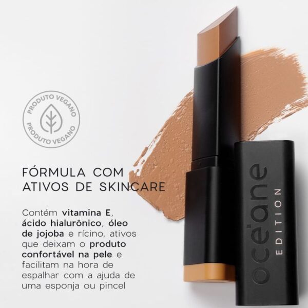Base em Bastão Semi-Matte Foundation Stick Océane - Imagem 3