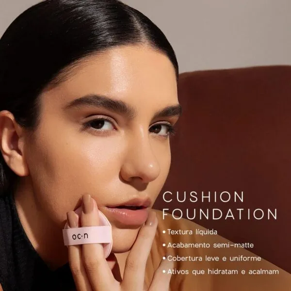 Base Líquida Clara Semi Matte - Cushion Foundation 20 Océane Edition - Imagem 2
