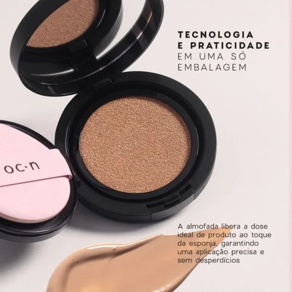 Base Líquida Clara Semi Matte - Cushion Foundation 20 Océane Edition - Imagem 3