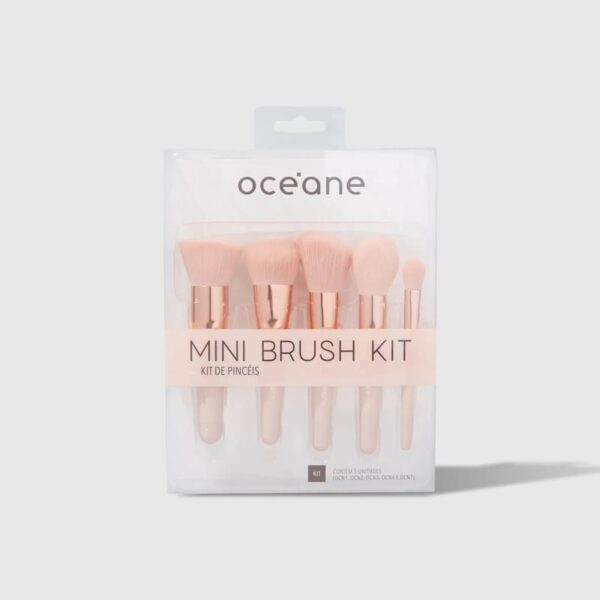 Mini Kit com 5 Pincéis Mini Brush Kit