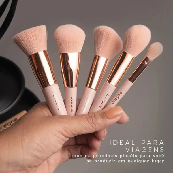Mini Kit com 5 Pincéis Mini Brush Kit - Imagem 2