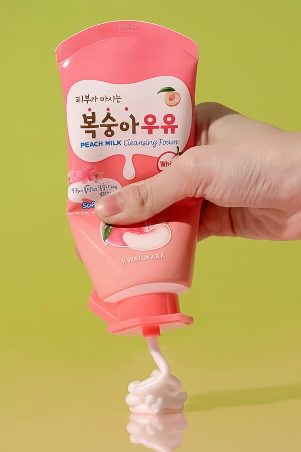 Kwailnara Cleansing Foam de Pêssego e Leite - Imagem 2