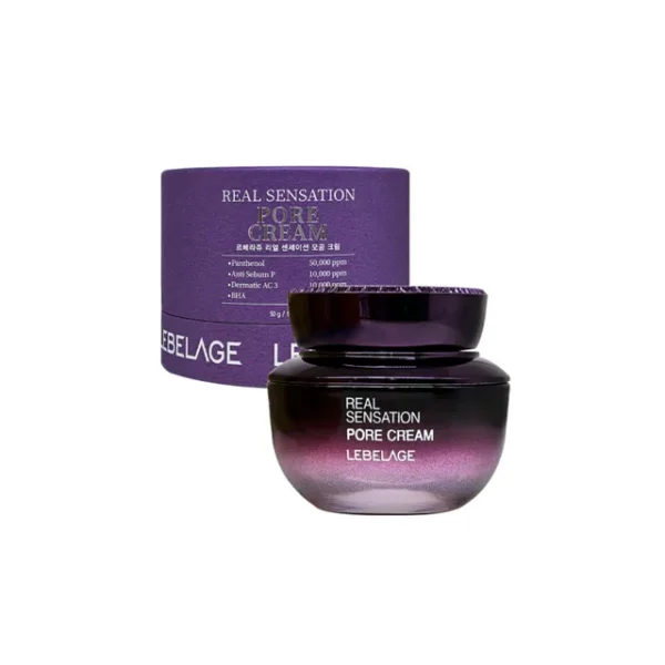 Lebelage Real Sensation Creme para Redução de Poros 50g