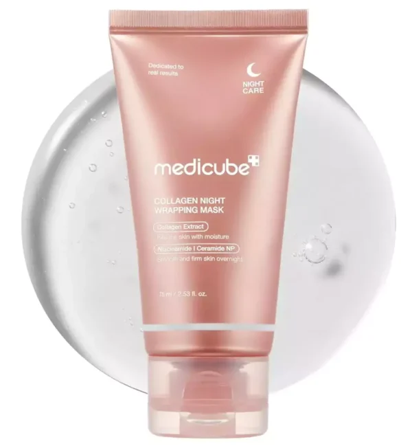 MEDICUBE Máscara Facial Noturna Firmadora de Colágeno 75ml