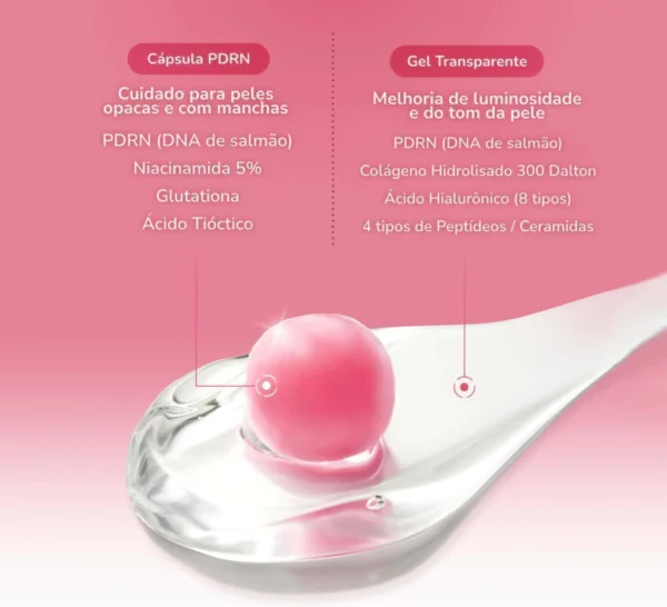 MEDICUBE - Hidratante Facial Pink com PDRN e Microcápsulas de Colágeno 55g - Imagem 3
